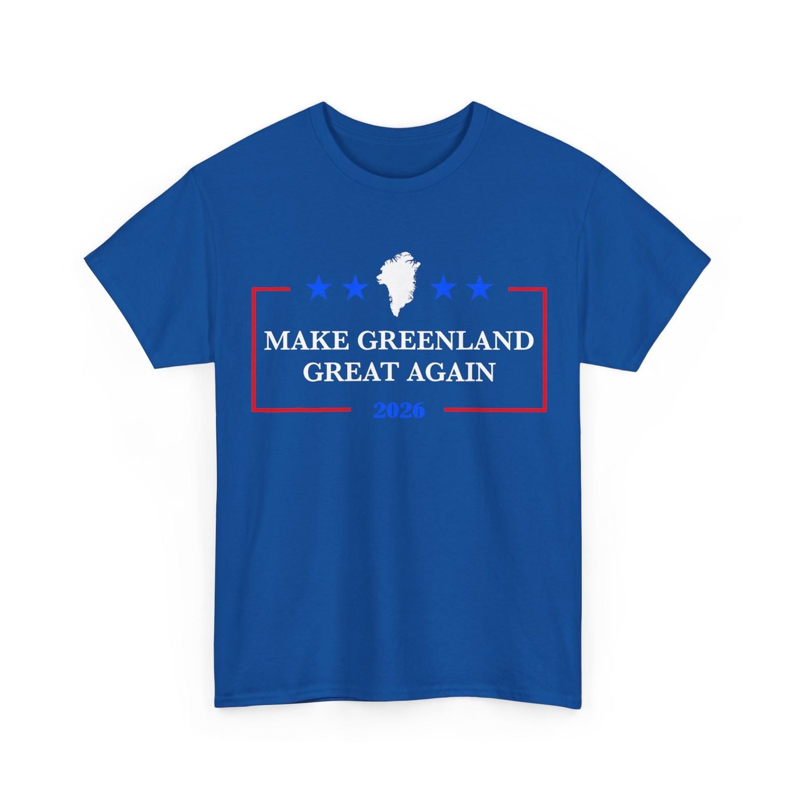 Make Greenland Great Again Shirt, USA 51st state Greenland T-Shirt XL