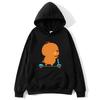 Cute Couple Hoodie Cute Bubu and Dudu Are Playing Scooter Together Sweatshirts Hooded Men's Clothes Women Panda Bear Top