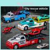 Childrens Rescue Vehicle Model With Inertial Control For Pretend Play And Collectors