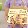 Cartoon Lunch Bag Insulated Bag Large Capacity Zipper Closure Waterproof Easy to Clean Lunch Tote Bag with Handle