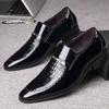 Slip-on Low-Top Men's Formal Shoes Lightweight Leather Not Casual Cheap Clearance Suit Clothing Gentleman Party Social Shoe Male