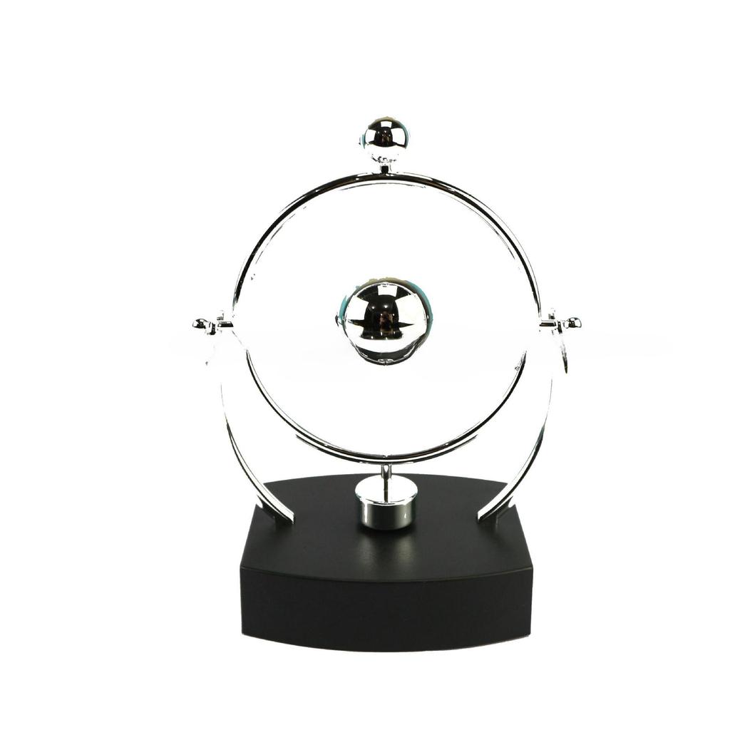 F007 Celestial Magnetic Perpetual Motion Ornament: Small Planet Science Craft Decor