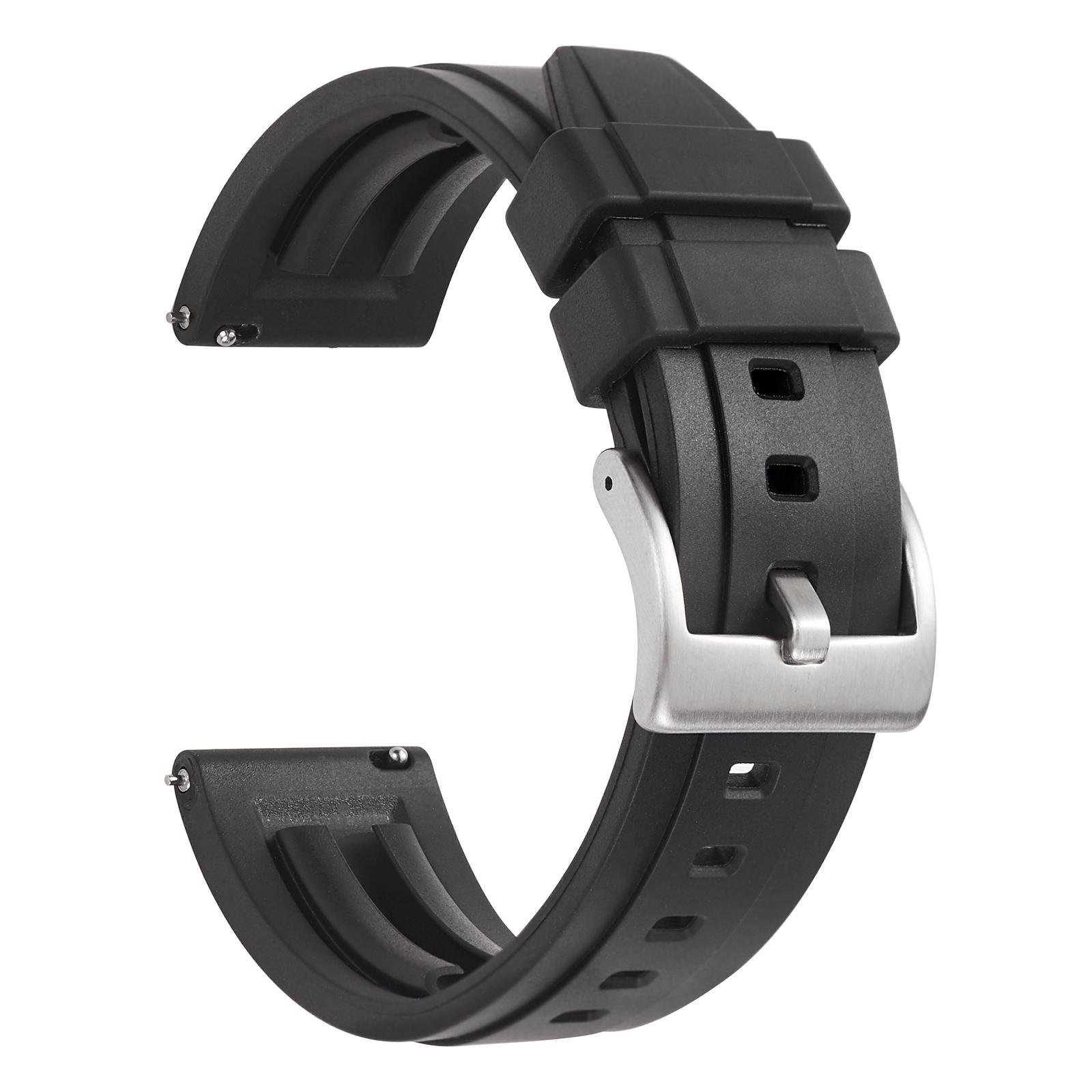 

Ремешок для часов силиконовый ремешок для часов быстросъемный резиновый ремешок для часов 18 мм 19 мм 20 мм 21 мм 22 мм 24 мм водонепроницаемый дайвинг мужские часы аксессуары 24mm