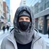Cold-resist Balaclava Hat Unisex Neck Gaiter Warm Thermal Head Cover  Skiing