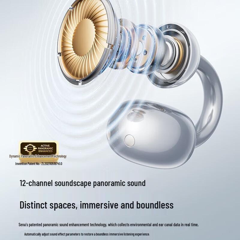 SANAG S7S AI Clip-on Bluetooth Earbuds