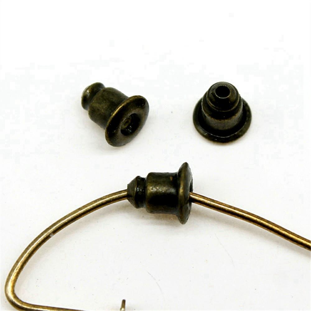 Clear Rubber Earring Backs Safety Stoppers For Stud Earrings Ear Hooks Studs