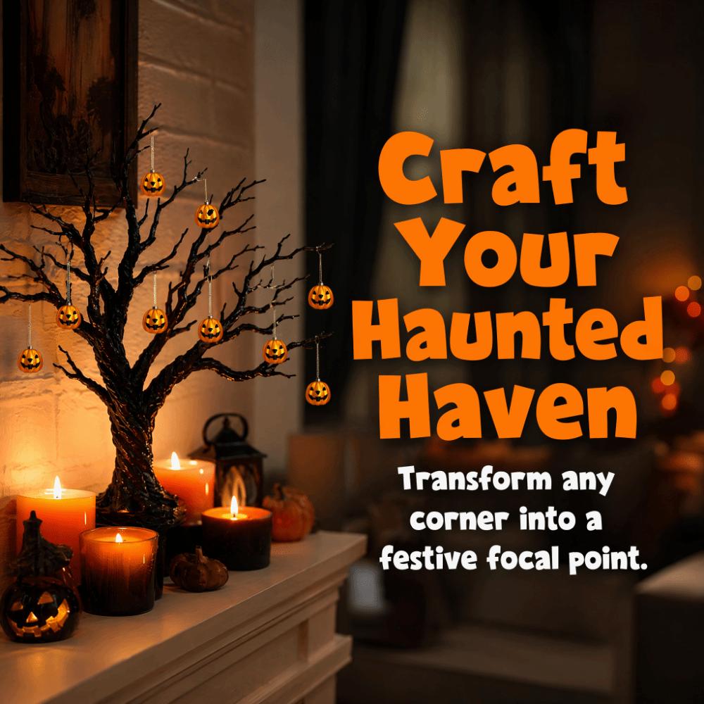 12PCS/20PCS Shatterproof Plastic Pumpkin Ornaments Lightweight Holiday Decoration  Home Decorations