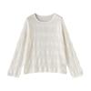 Chuyu Women's Lyocell Round Neck Loose Knit Top