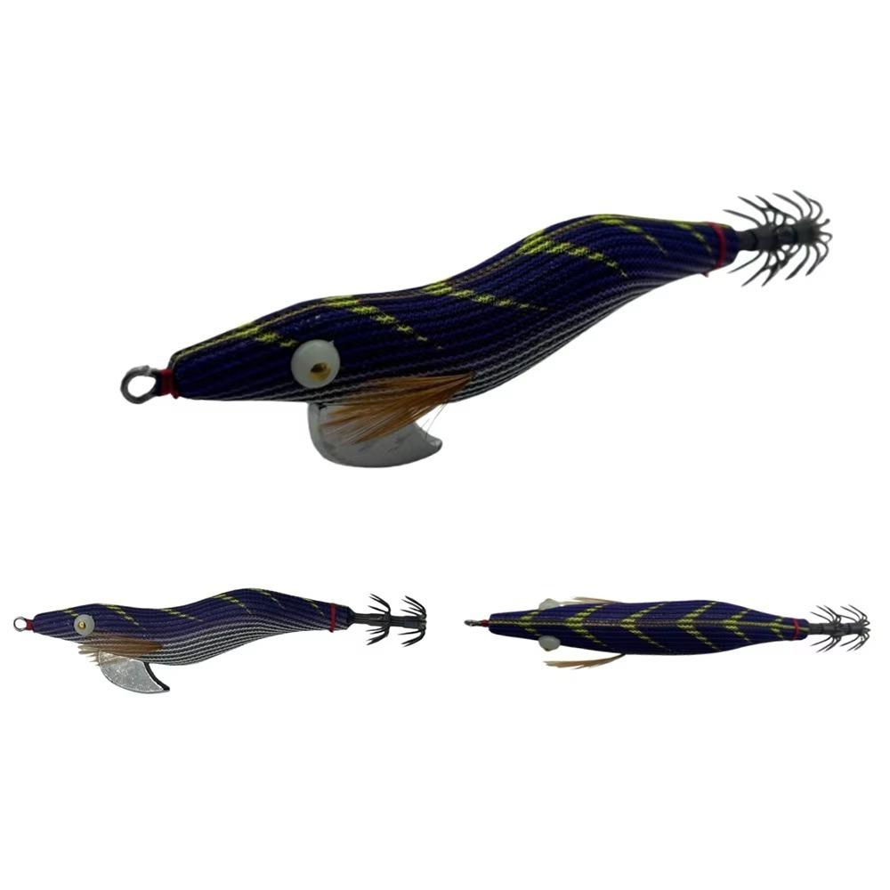 18g Weight Slow Sinking Bait 12.6cm Length Squid Hook Lure For Saltwater Fishing