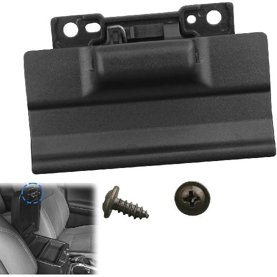 Защелка центральной консоли, совместимая с Toyota Tacoma 2016-2021 Tundra 2014-2021, заменяет 58971-0C040 Блок замка консоли
