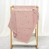 Hot-Selling Cotton Crochet Baby Swaddle & Stroller Blanket for Spring/Summer
