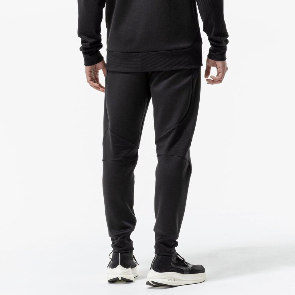 Mizuno Training Wear Peach Touch Size S Sweatpants, 32MDC538, Unisex, Black,