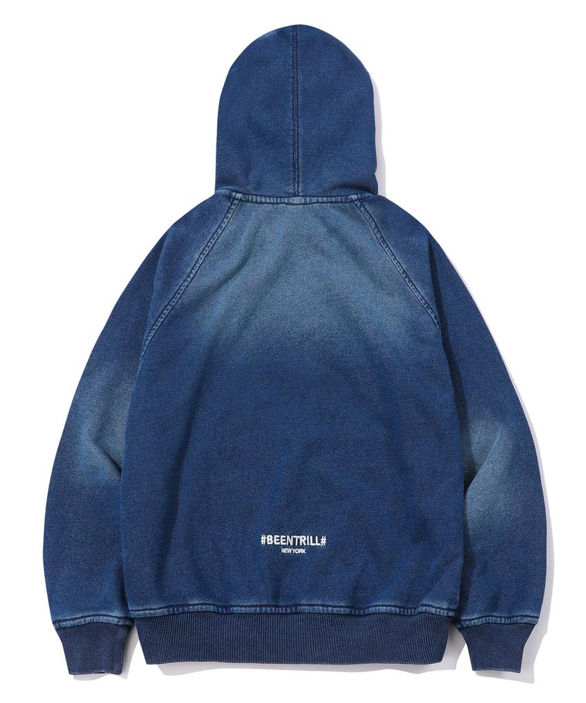 Sunday Women'S Denim Sweat Hoodie