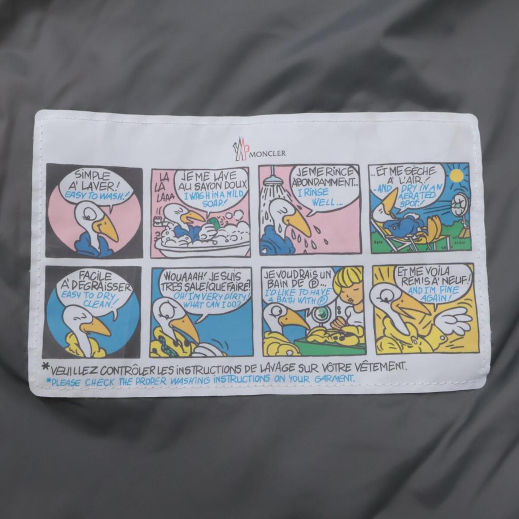 Moncler MONTGENEVRE Montgenevre Wool Down Jacket 1 grayUsed