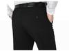 Men's Premium Non-Iron Business Casual High-Waisted Straight-Leg Suit Pants for Spring/Summer
