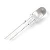 Round 5mm LED Diode Lamp Beads: Borderless Transparent Options in White, Red, Blue, Green, Yellow