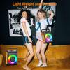 Machine de Karaoké avec 2 Microphones Sans Fil pour Adultes, Système Karaoké Bluetooth Portable avec Lumière RGB pour Fête à Domicile