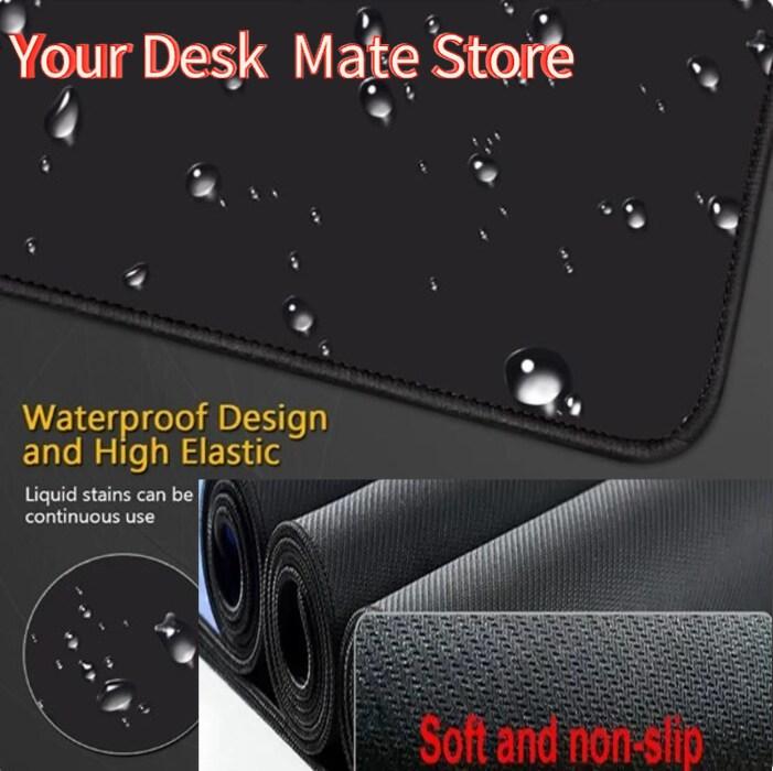 Gamer Mousepad Whale Anime Mouse Pad Large Mouse Mat Natural Rubber Desk Rug Office PC Desk Mats Design Mousepads 40x90cm