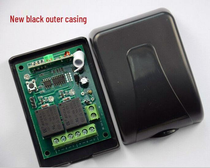 DC 12V Dual Remote Control Switch + 3-Button Forward/Reverse Motor Controller for Barrier Gate
