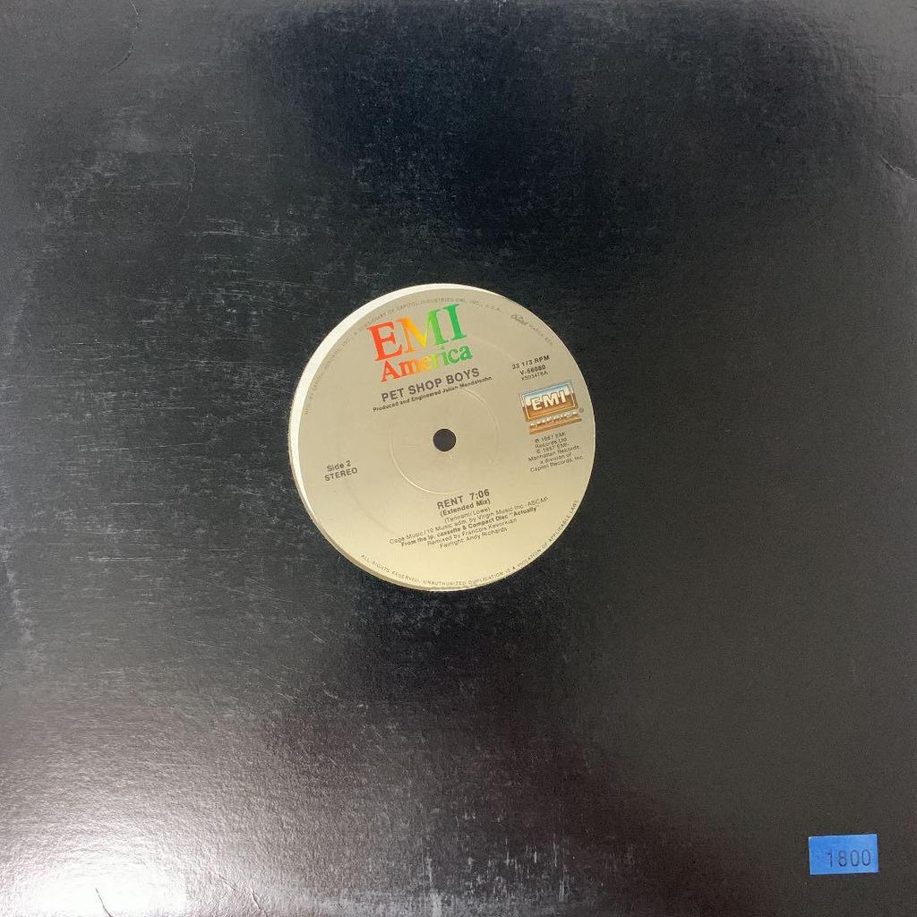 [USED] PET SHOP BOYS DUSTY SPRINGFIELD 12 Records