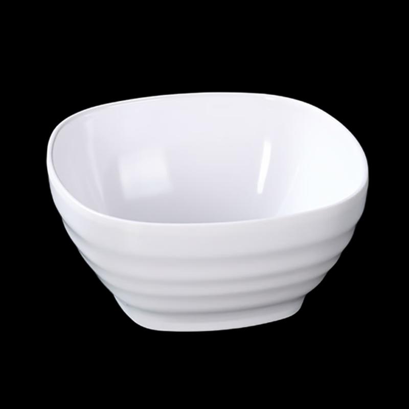 Bailaien Commercial Melamine Rice/Soup Bowls (10-Pack)