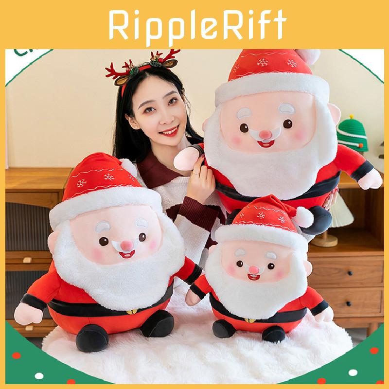 Santa Plush Claus Toy Cartoon Stuffed Animal Doll Room Decoration Kids Gift Xmas