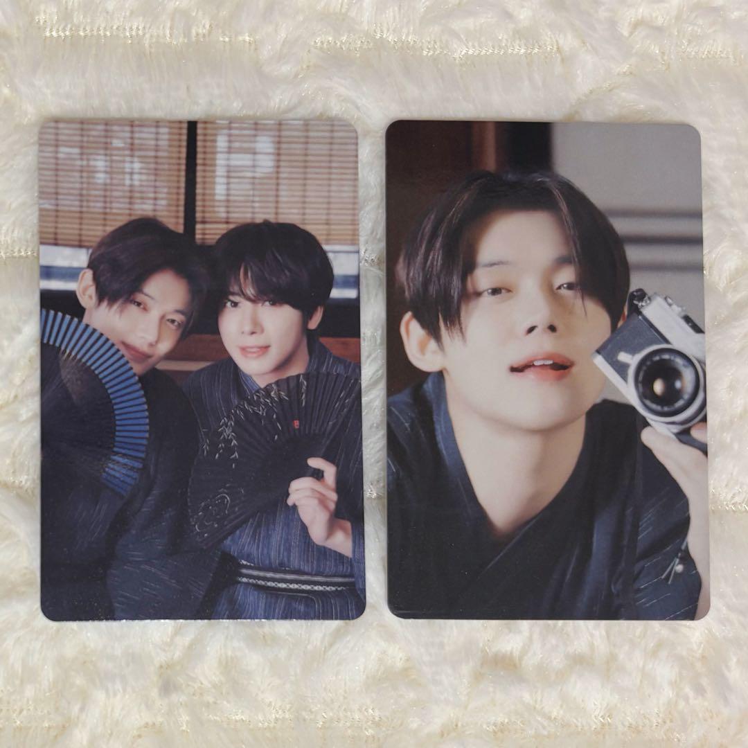 

[USED] SUMMER TOGETHER Pair Trading Cards Yeonjun and Taehyung