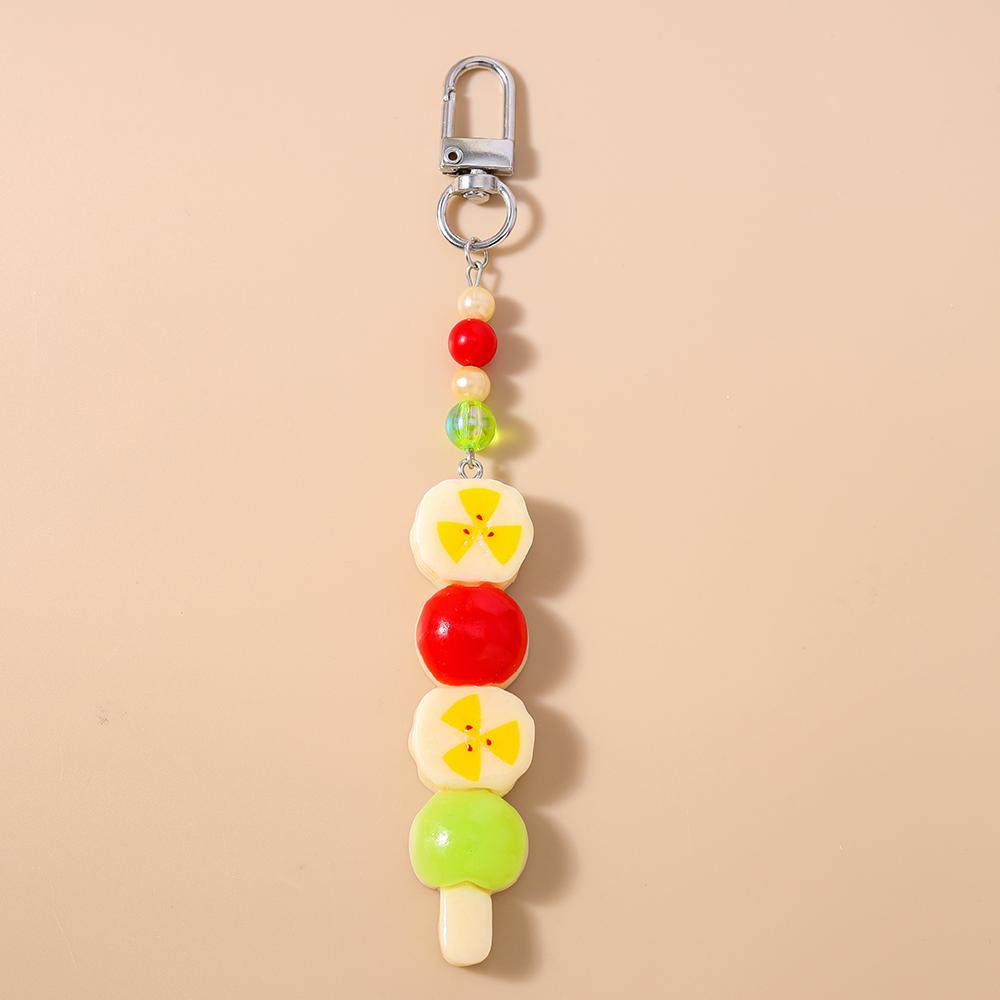 New Simulation Popsicle Ice Cream Keychain Chocolate Key Ring Pendant for Women Girls Handbag Decor DIY Kid's Jewelry Gifts