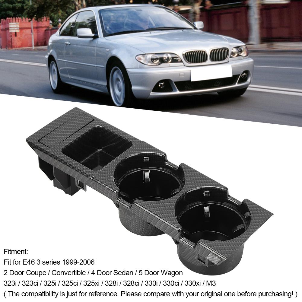 Center Console Drink Cup   Storage Holder 51168217953 51168217957 Fit for E46 3 Series 99‑06