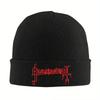 Grausamkeit Music Black Gothic Beanie Hats Knitted Hat Kpop Warm FeUnisex Unisex Caps Winter Printed Retro Bonnet Hats Gift