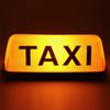 12V DC Taxi světlo Žlutá přísavný magnet Střecha Vodotěsná horní cedule Magnetická svítilna kabiny Světelná signalizace Světlo střešní cedule TAXI
