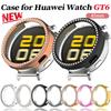Bling PC Hollow Case Frame for Huawei Watch GT6 41mm Diamond Crystal Bumper Protector for GT6 41mm Shell Accessorie