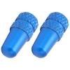 2pcs Presta Valve Caps Aluminium Alloy Presta Cycling Valve Dust Covers Bicycle Tire CapsLight Blue
