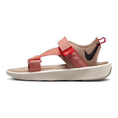 Sandalia Vista Cáñamo Zapatillas Mujer Marrón Marrón Terciopelo DJ6607-201