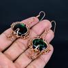 Dico Glass Earrings Gemstone Jewelry, 999 Copper Wire Wrapped Earrings, Handmade Beautiful Jewelry Earrings