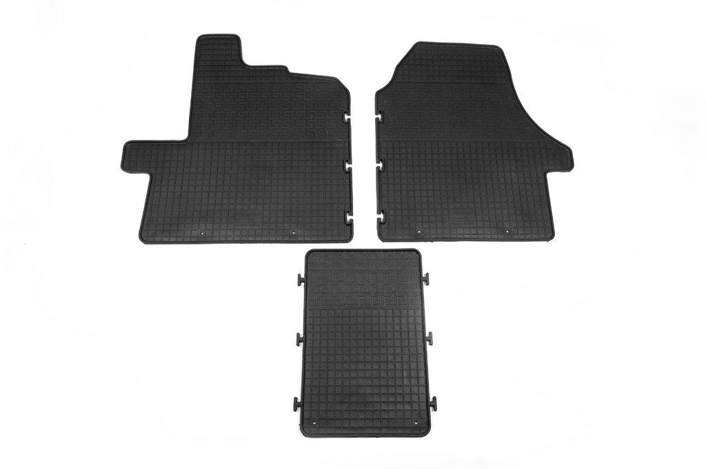 

Rubber mats (3 pcs, Polytep) for Opel Movano 2021-