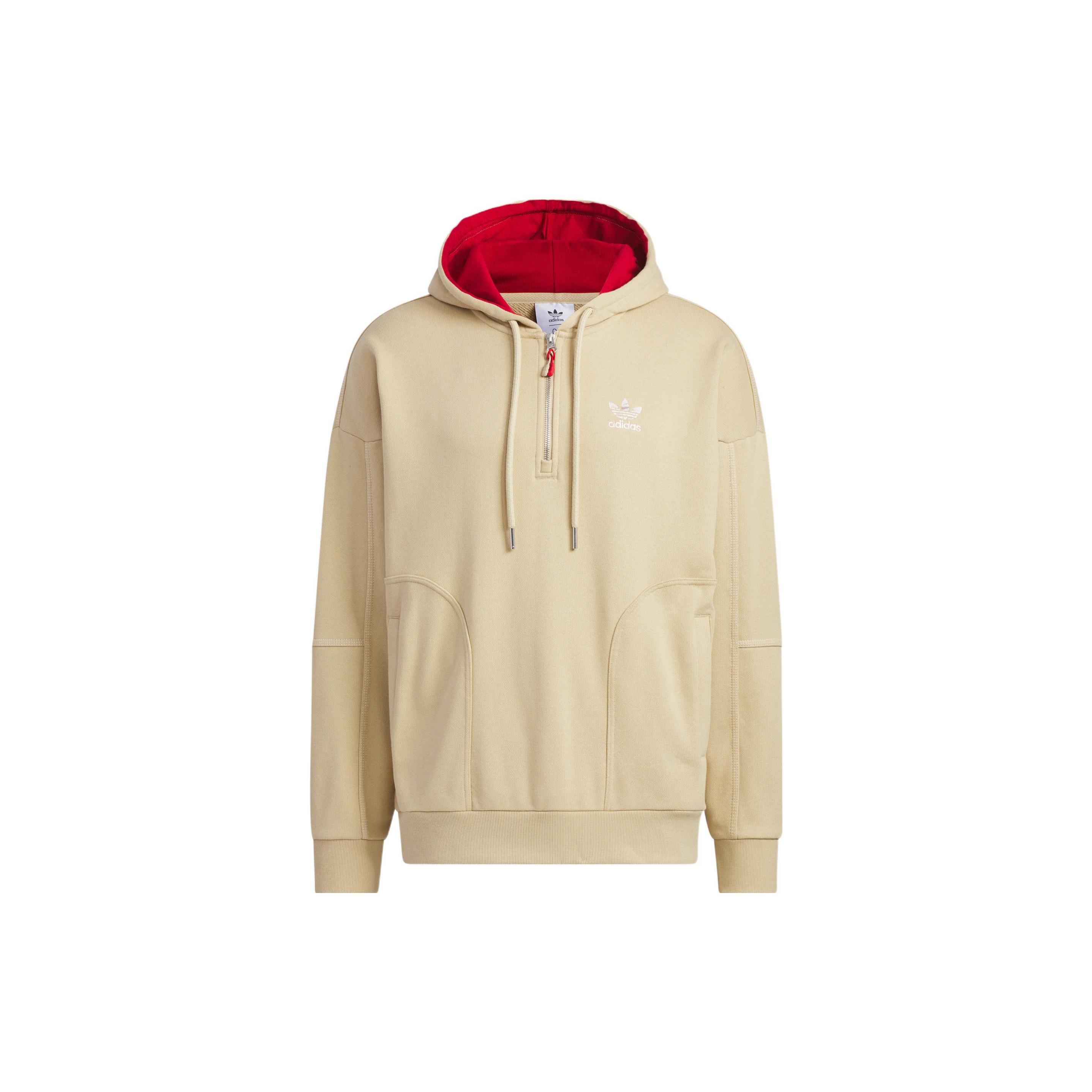 Adidas Originals Коллекция-коллаборация с Миффи Свитшот Мужской Хаки-Коричневый HY7282 XS