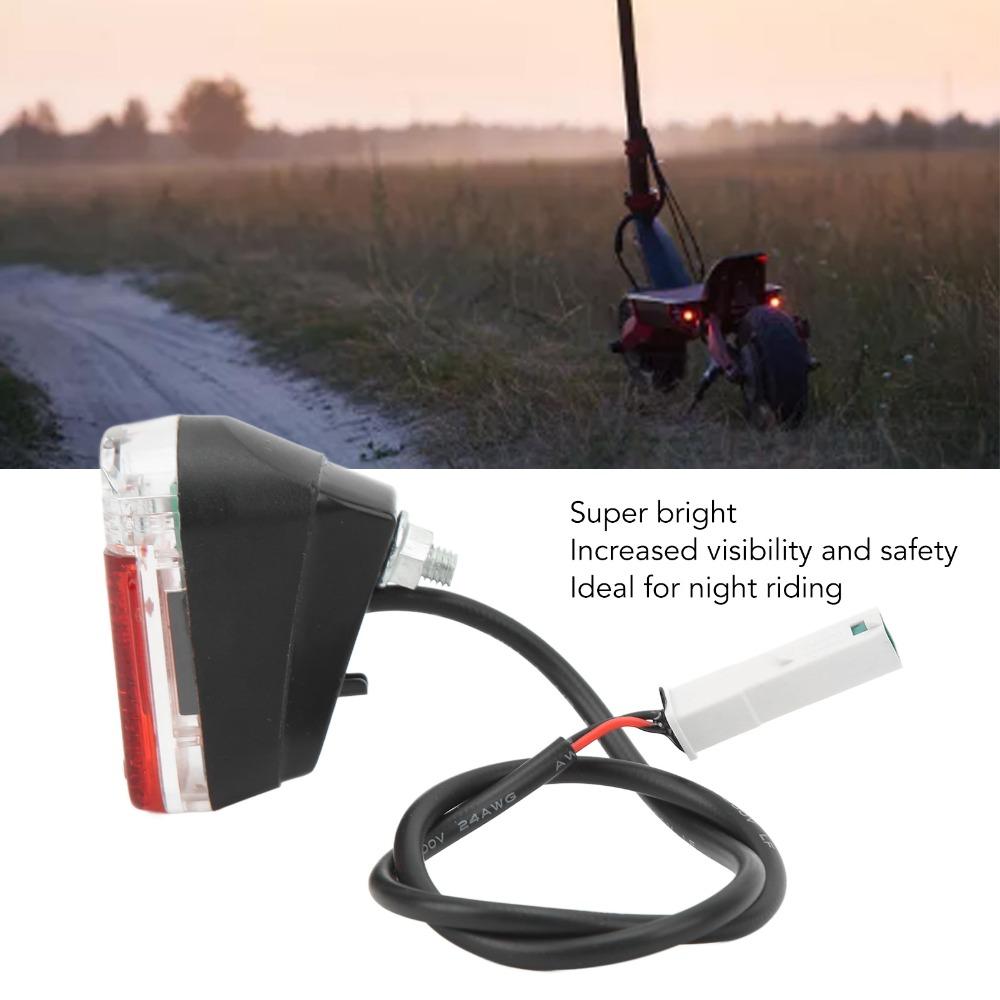Waterproof Electric Scooter Taillight LED Brake LampTail Lamp for Ninebot MAX G30D Lighting Upgrade