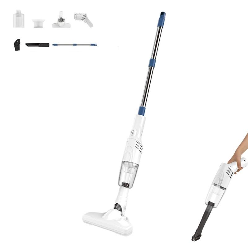Portable Duals Use Vacuum Cleaners for Car and Home Strong Suction Cordless Design Multiple Brush Heads Vacuum Sweeper