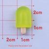 Mini Luminous Ice Cream Resin Accessories for DIY Phone Cases & Fridge Magnets