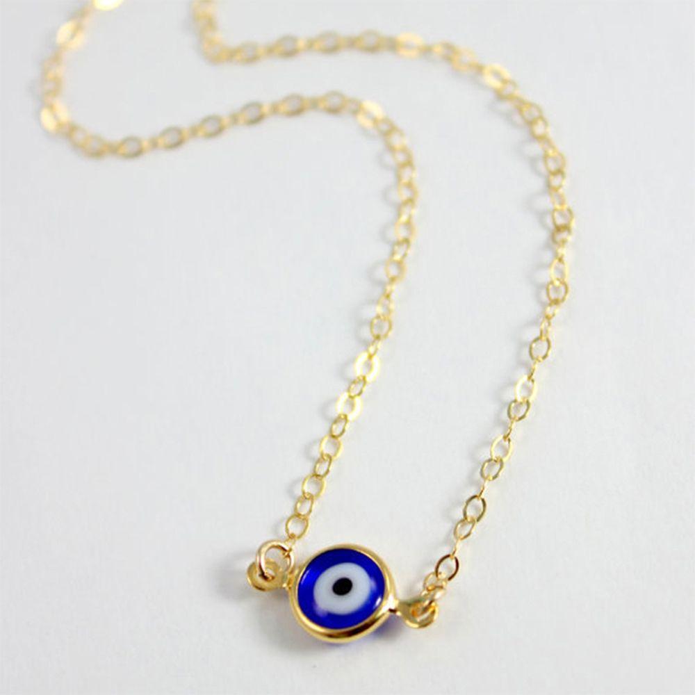 Hot Sale Fashion Gothic Necklace Jewelry Punk Evil Eye Pendant
