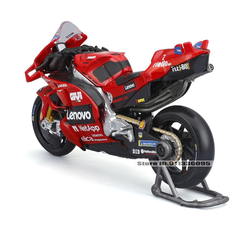 Maisto 1:18 Ducati Lenovo Team #1 Bagnaia Champion Driver Moto Gp Racing Casting Alloy Motorcycle Model Collection Gift Toy