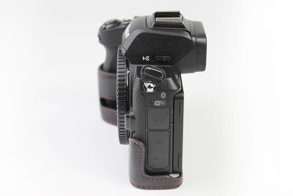 SIUTATDSH Camera PU for Nikon with Camera Tripod and Battery Replacement Included Case, Leather, Z50/Z30, Holder, Shockproof, Shockproof, Portable,