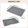 Silicone Coffee Mats with Tamper Pad Bar Accessories Dish Mat for Cafe Kitchen Countertop
