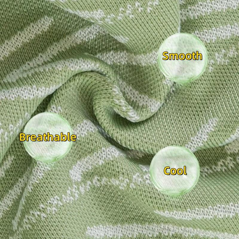 Summer Cool Ice Silk Sofa Cover Stretchable Couch Cushion Slipcover All-Inclusive Universal Sofa Protector Non-Slip Settee Pad