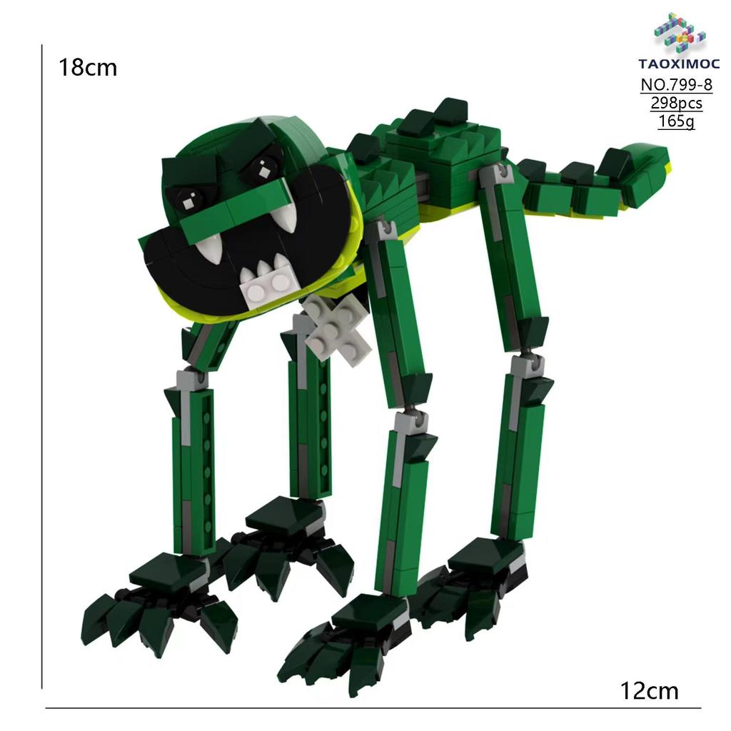 Poppy3 Smiling Critters: Sleepy Cat Building Blocks