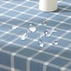 Checkered Table Cloth for Household Waterproof and Oil Resistant Dining Table Cloth Rectangular Durable and Easy To Maintain