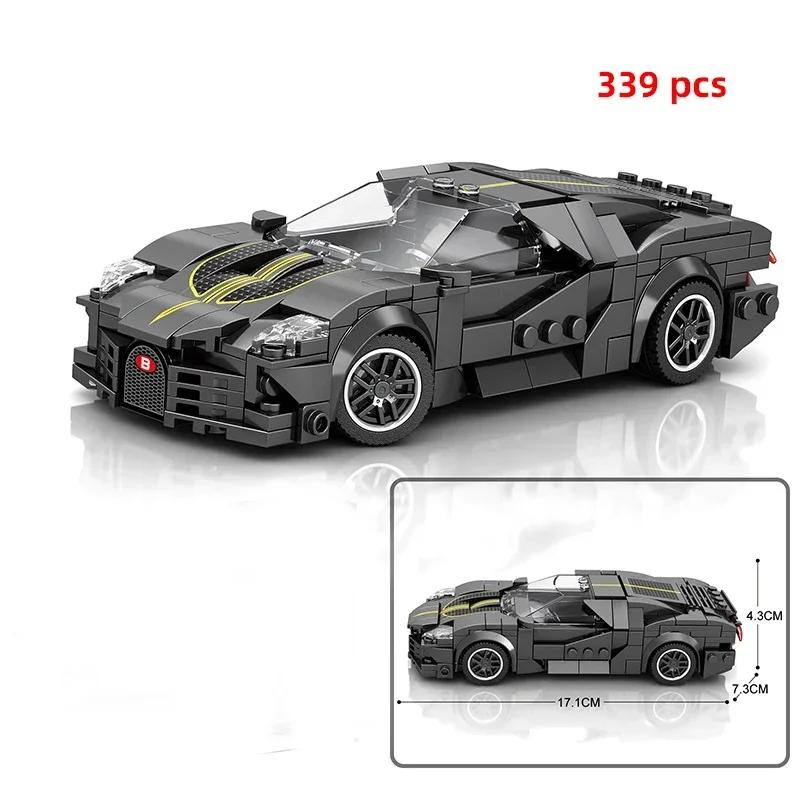 City Technical Car Speed Sports Car Building Blocks Racing Road Moc Brick Vehicle Educational Construction Toys
