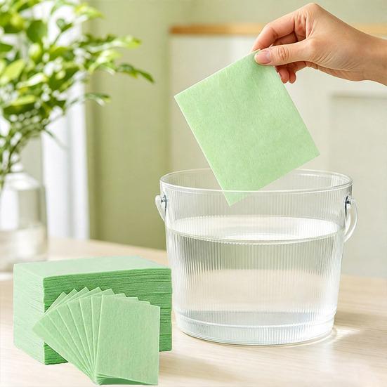 100/200/300Pcs Cleaning Tablets, PH Neutral Floor Cleaning Sheets, Non-Irritating Multi-Surface Cleaner with Brightening Care