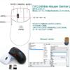 Shengshou Drahtlose Maus mit Unabhängigem Scrollen, Benutzerdefiniertem Makro, 3 DPI-Modi, Hoch Einstellbar, 4 Scrollräder, Ideal für 3D und CAM, 5-Tasten-Maus, Definition,